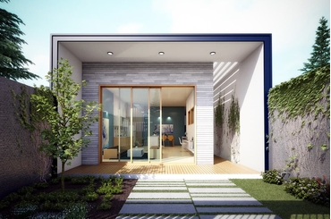 Những Mẫu Nhà Cấp 4 Đẹp 5x20 Hiện Đại, Tiết Kiệm Chi Phí