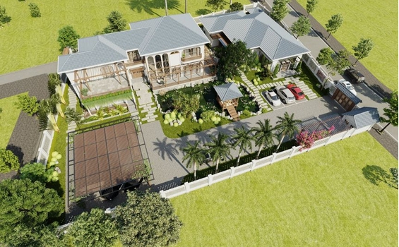 Thiết Kế Biệt Thự Sân Vườn: Kiến Tạo Không Gian Sống Xanh Đẹp Mắt