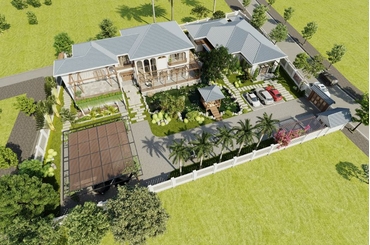 Thiết Kế Biệt Thự Sân Vườn: Kiến Tạo Không Gian Sống Xanh Đẹp Mắt
