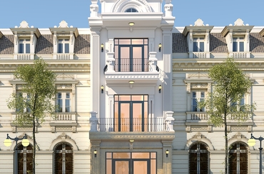Nhà Tân Cổ Điển 3 Tầng - Xu Hướng Thiết Kế Sang Trọng Và Tinh Tế