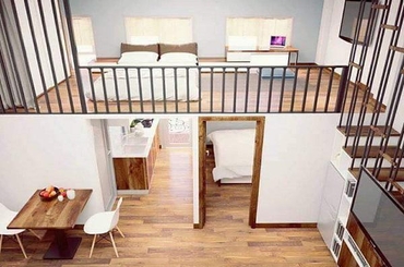 Thiết Kế Nhà Gác Lửng 2 Phòng Ngủ: Tận Dụng Không Gian Hiệu Quả