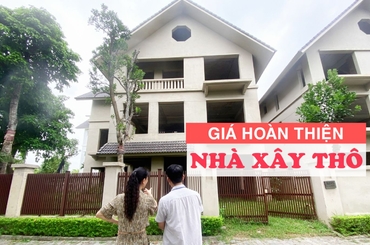 Chi Phí Hoàn Thiện Nhà Xây Thô: Hướng Dẫn Từ A-Z