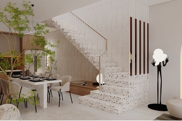 Cầu Thang Nhà Ống Hiện Đại: Tạo Điểm Nhấn Độc Đáo Cho Không Gian Sống