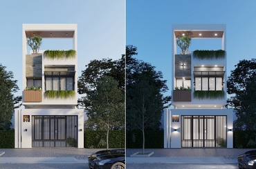 Mẫu Nhà 2 Tầng 1 Tum: Giải Pháp Hoàn Hảo Cho Không Gian Sống