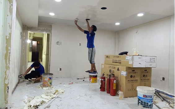 Tường sơn rồi có bả được không? Những điều bạn cần biết!