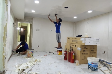 Tường sơn rồi có bả được không? Những điều bạn cần biết!