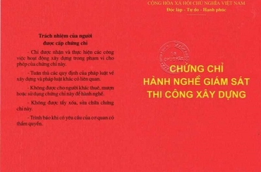 Chứng chỉ giám sát xây dựng là gì? Điều kiện & quy trình cấp mới 2025