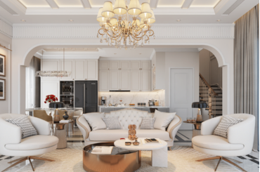 Thiết Kế Nội Thất Phong Cách Tân Cổ Điển – Sự Kết Hợp Giữa Cổ Điển Và Hiện Đại