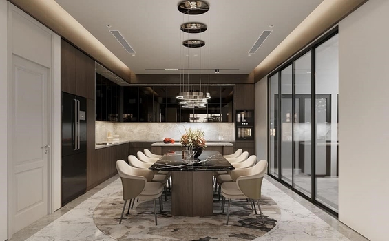 Thiết Kế Nội Thất Phòng Bếp – Ấm Cúng, Tiện Nghi, Hợp Phong Thủy