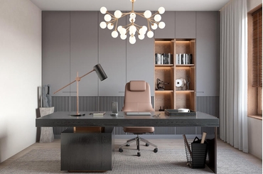 Thiết Kế Nội Thất Phòng Làm Việc Tại Nhà – Năng Suất, Thẩm Mỹ, Tiện Lợi