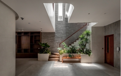 Thiết Kế Giếng Trời Trong Nhà – Giải Pháp Lấy Sáng Và Gió Tự Nhiên Hiệu Quả