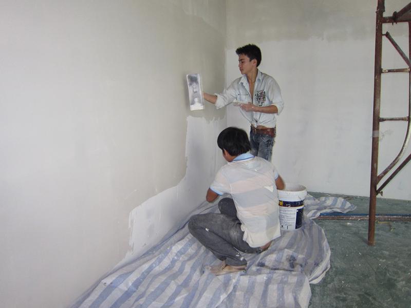 sơn tường nhà