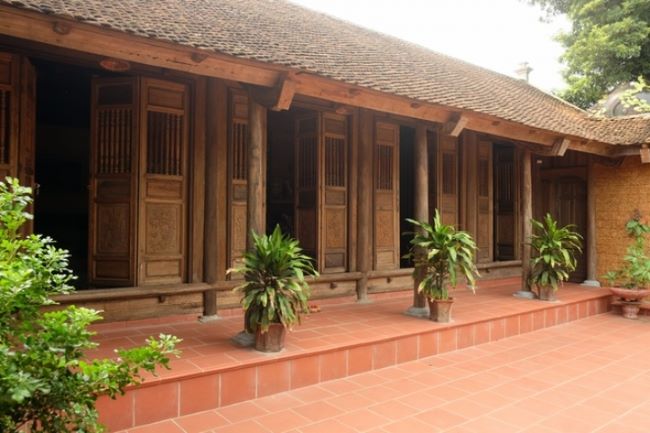 nhà gỗ truyền thống