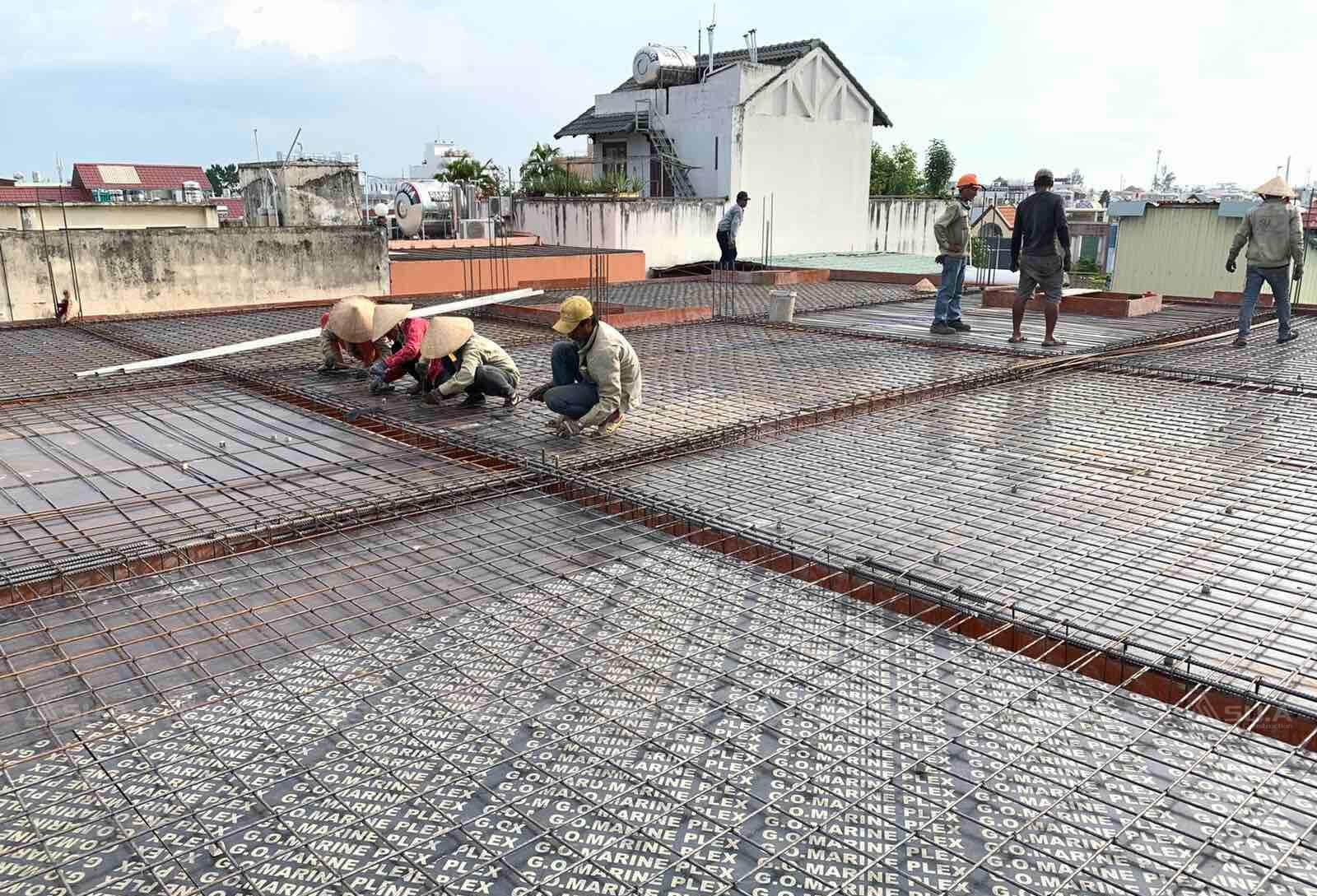 kỹ thuật đan sắt sàn