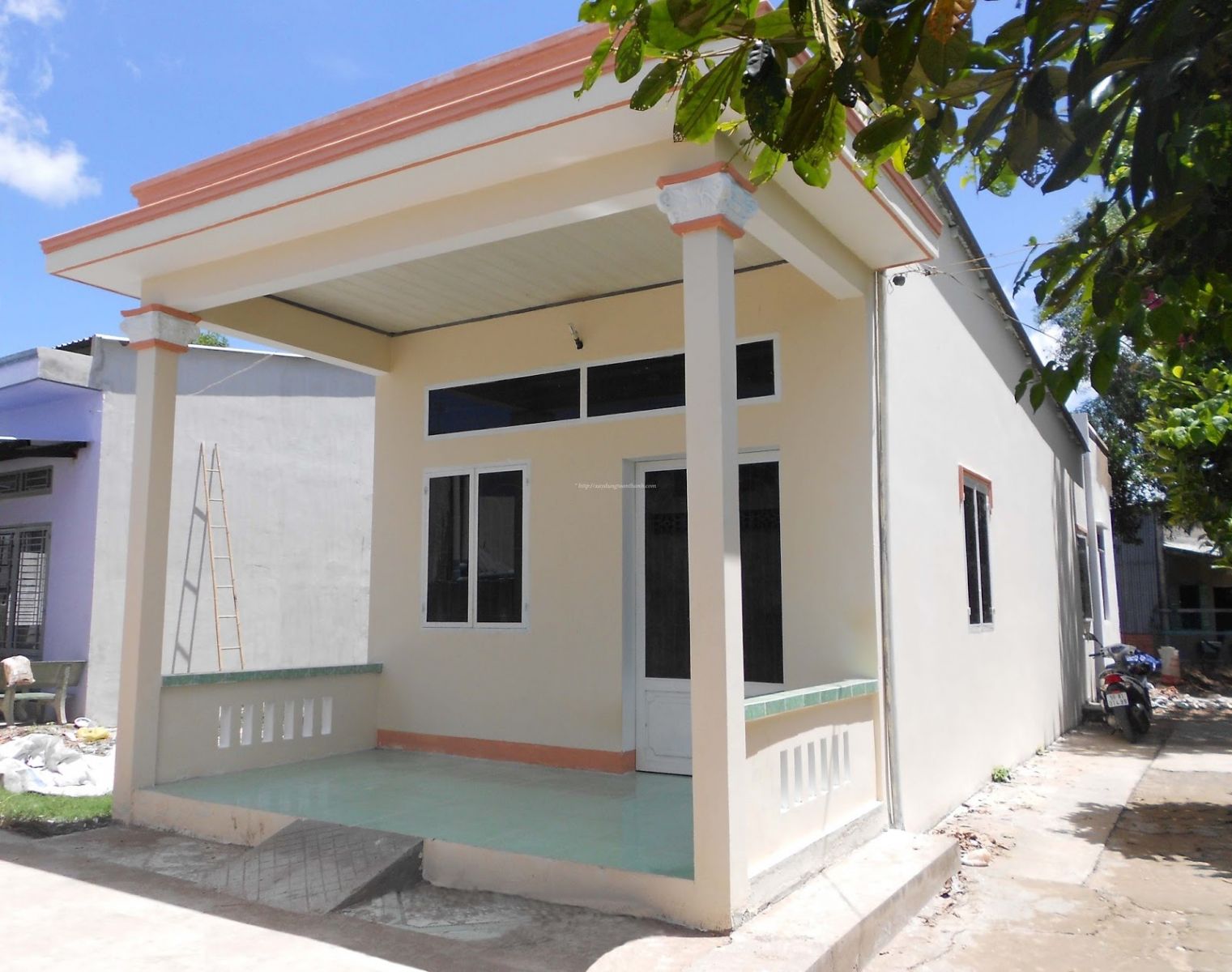 xây nhà cấp 4 khoảng 150 triệu
