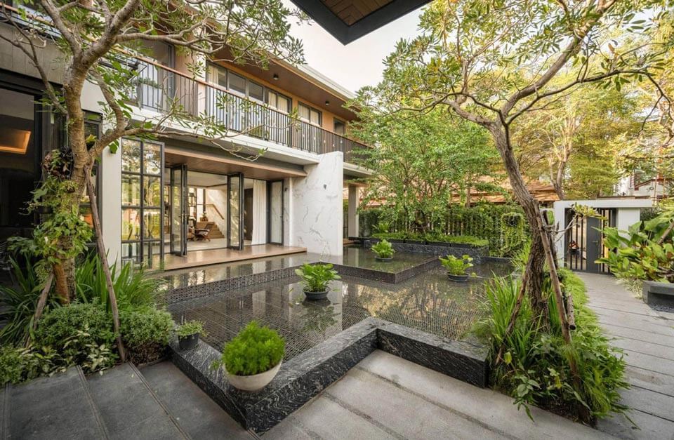 phong thủy sân vườn