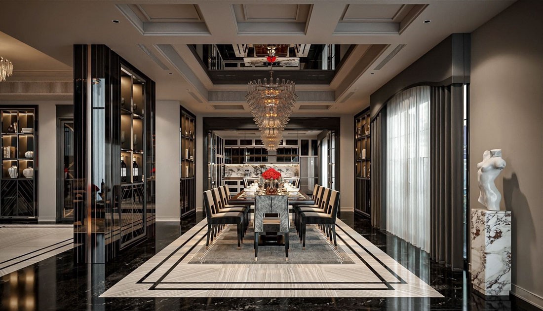 thiết kế nội thất luxury