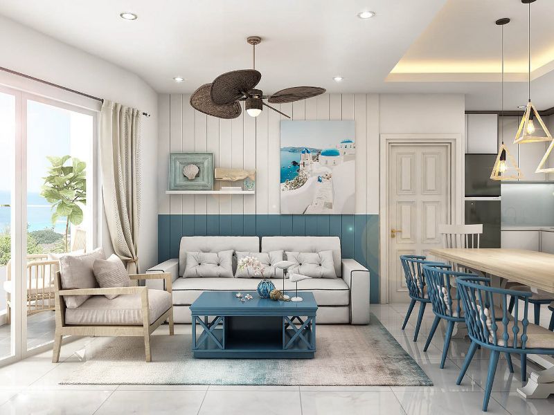 thiết kế nội thất vintage