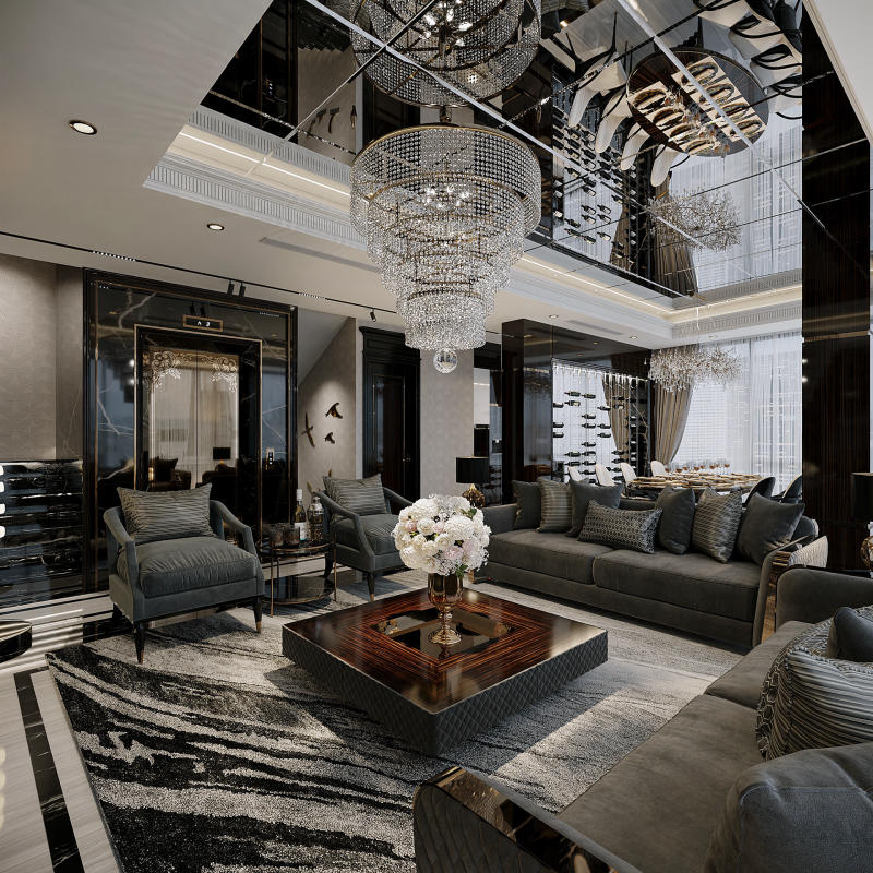 thiết kế nội thất luxury