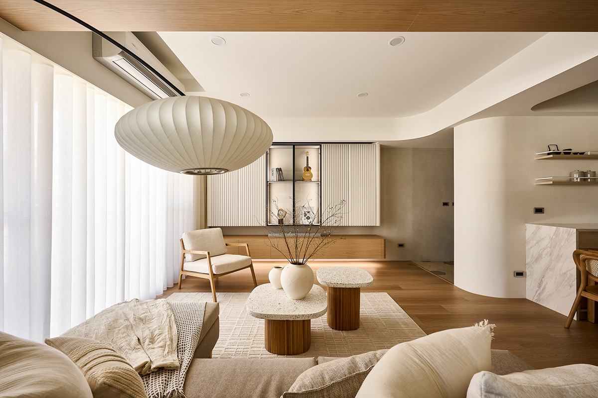 thiết kế nội thất japandi