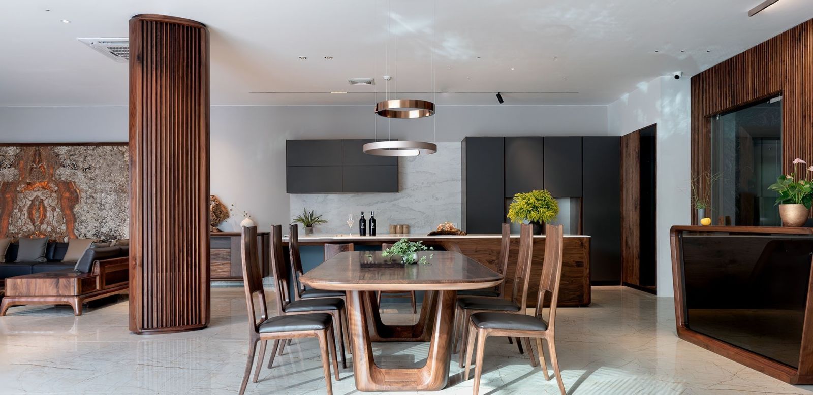 thiết kế nội thất phòng ăn