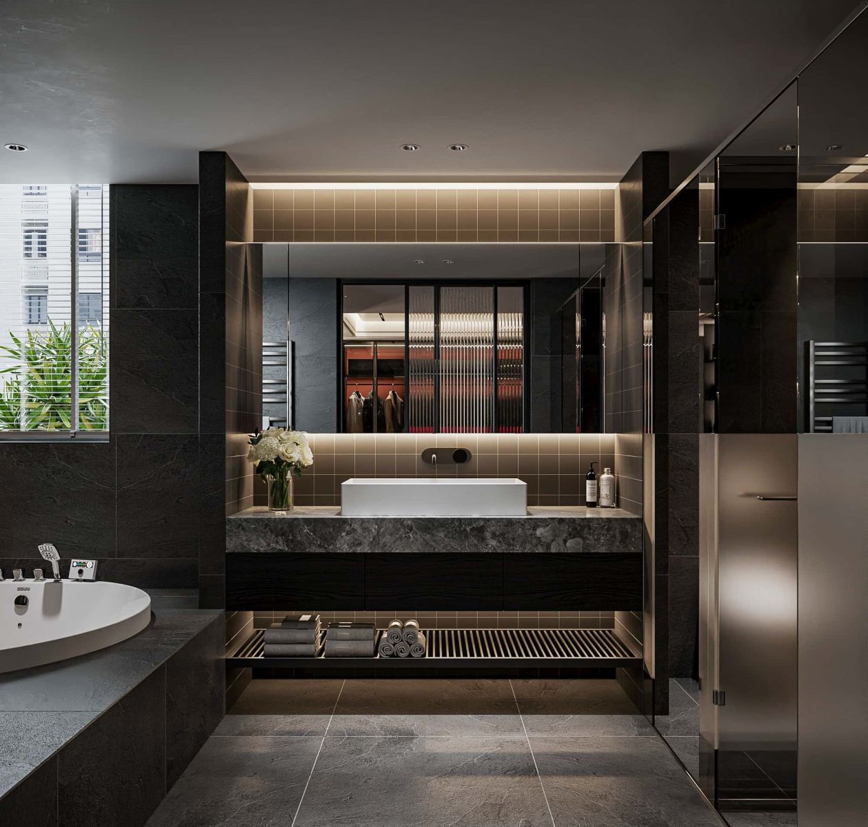 thiết kế nội thất phòng tắm