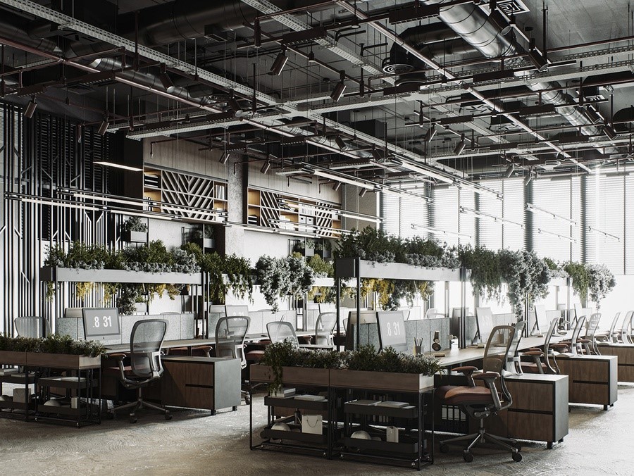 thiết kế nội thất văn phòng