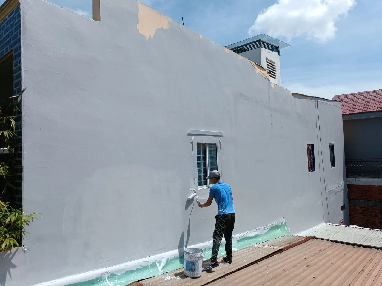 sơn chống thấm tường ngoài