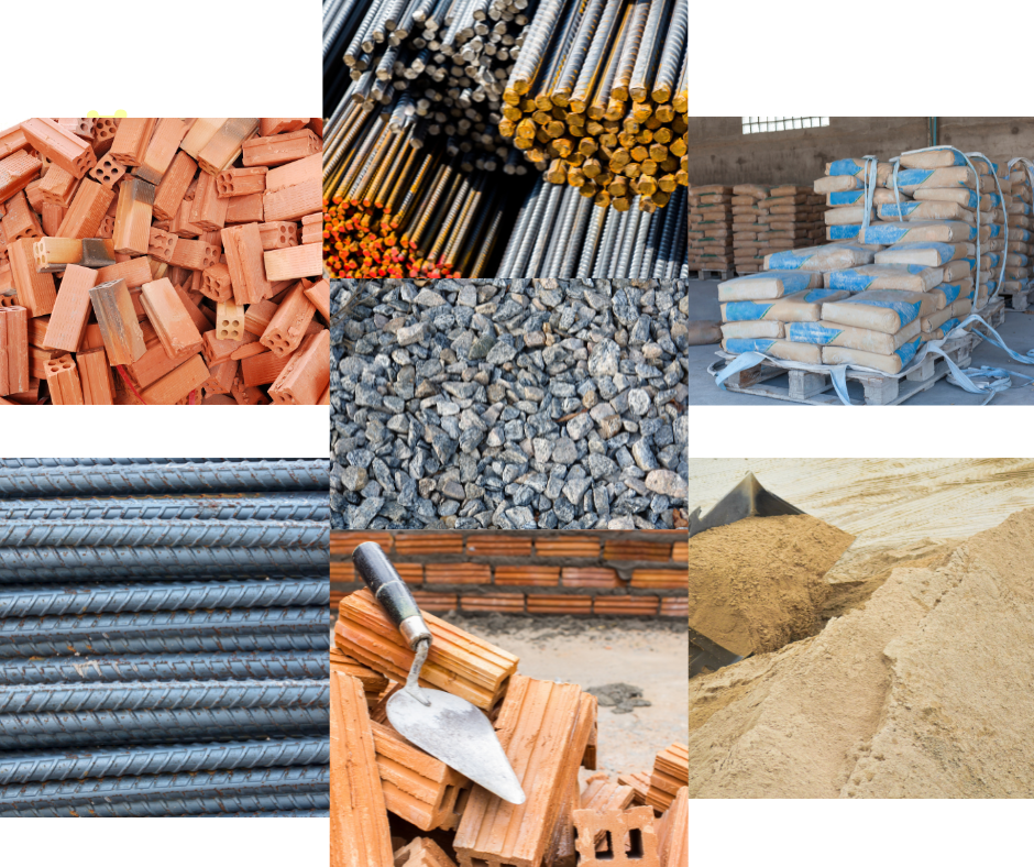 chi phí vật liệu xây dựng