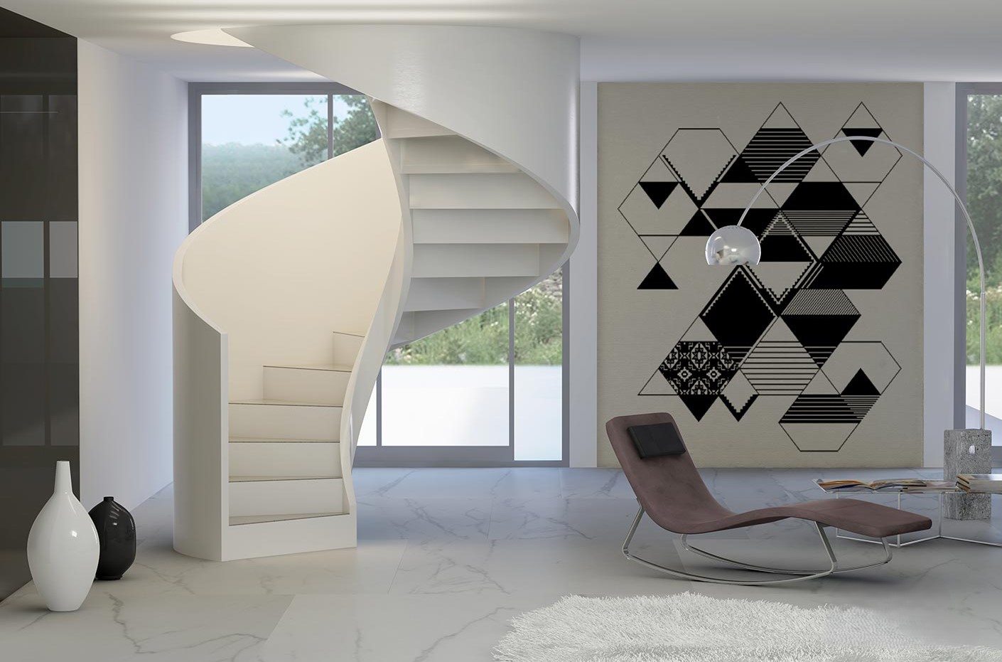 cầu thang bê tông