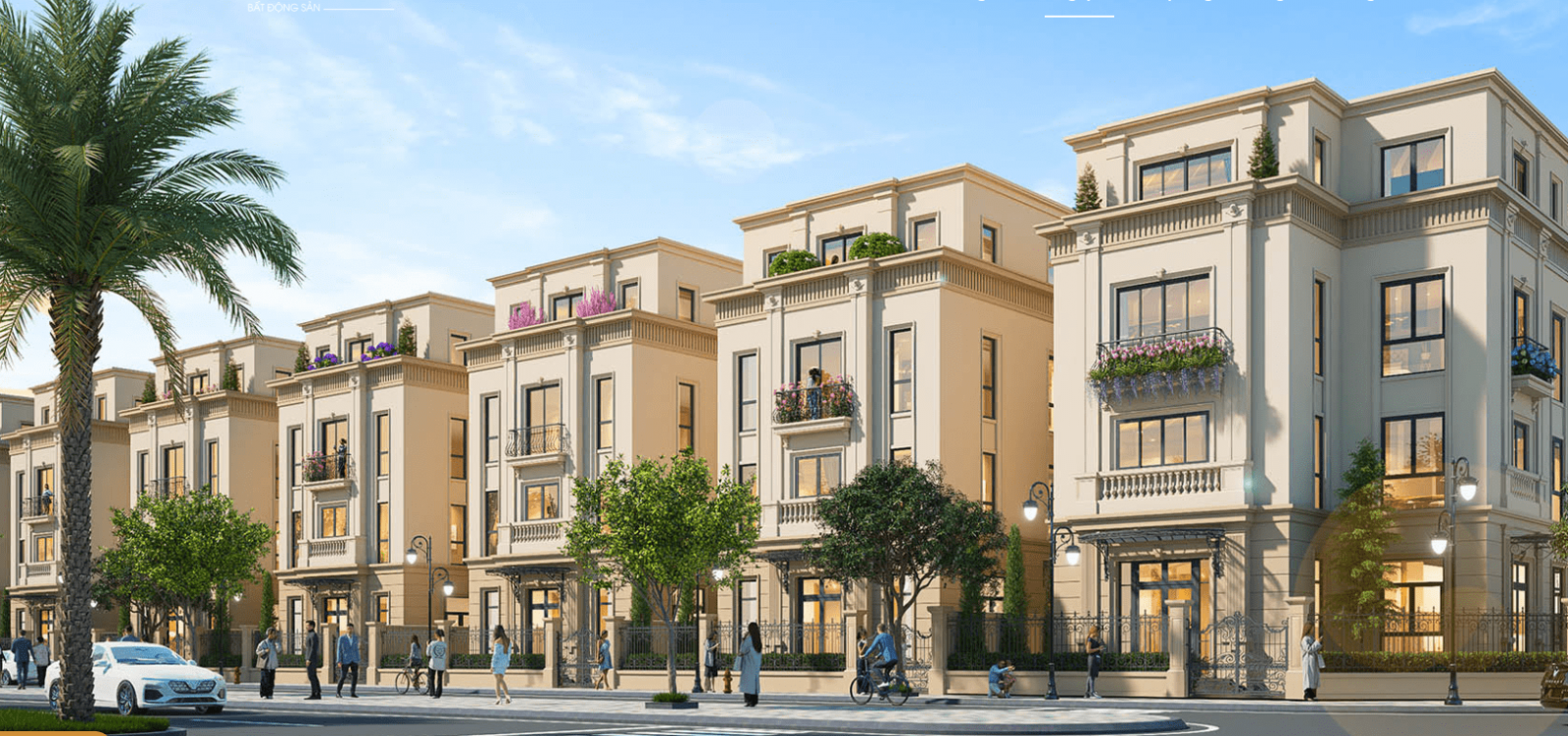 dãy biệt thự Vinhomes Global Gate Cổ Loa