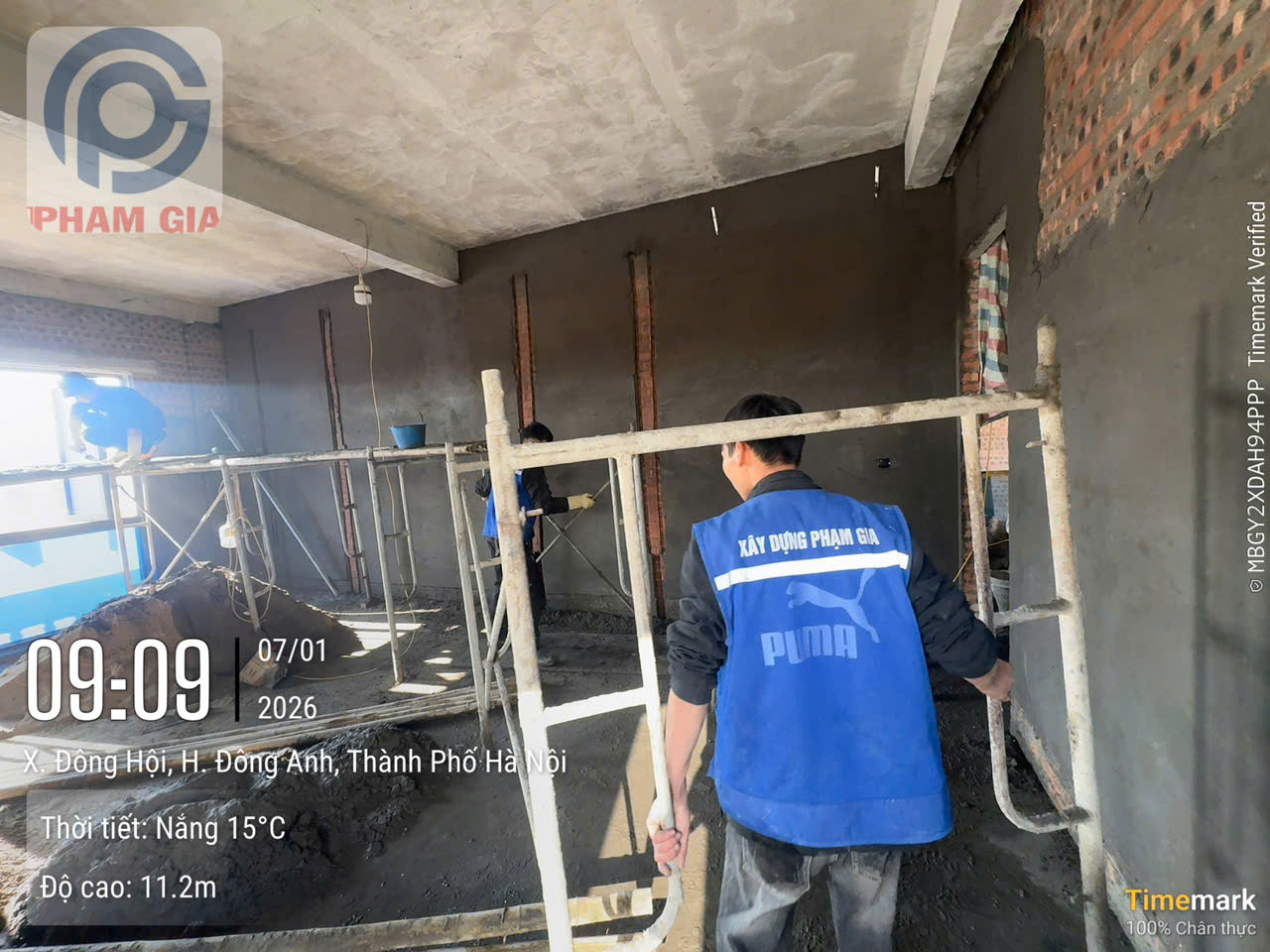 quy trình thi công nhà vinhomes