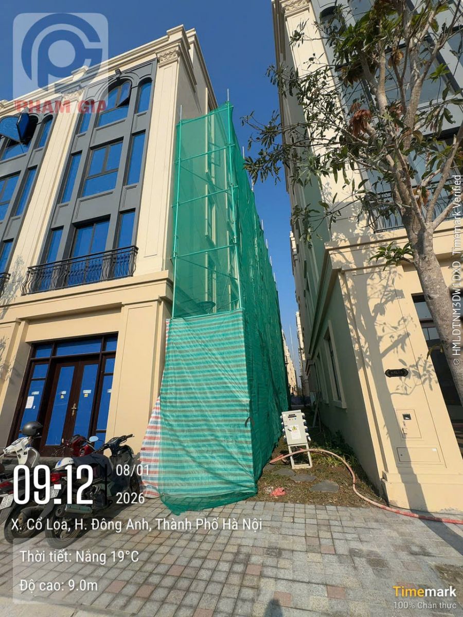 thi công nhà biệt thự vinhomes