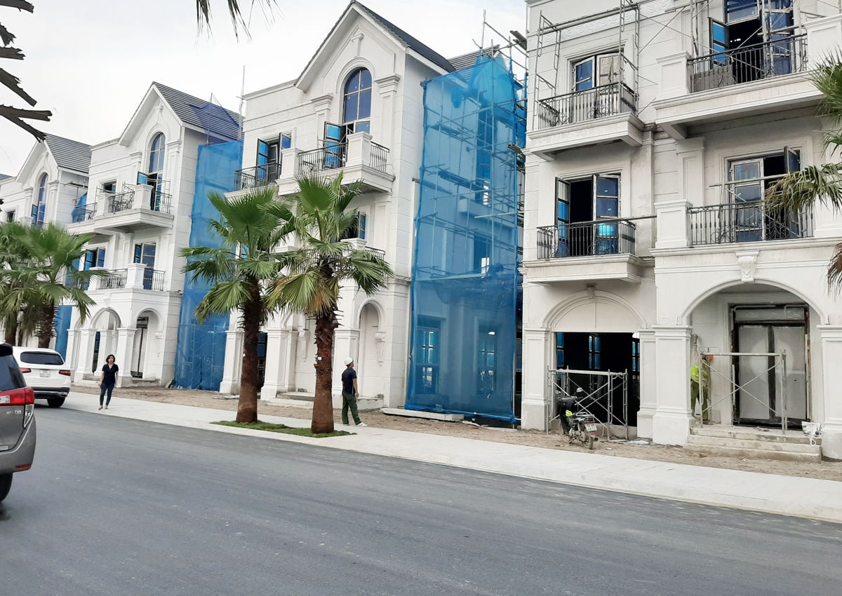thi công nhà biệt thự vinhomes