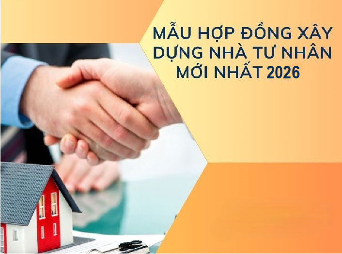 mẫu hợp đồng xây nhà