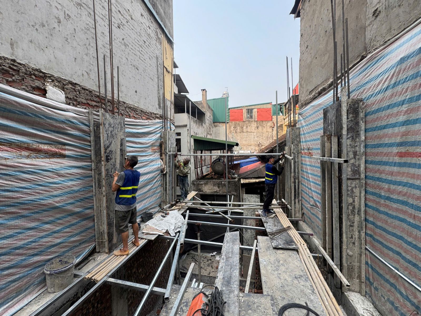 chuẩn bị trước khi xây nhà