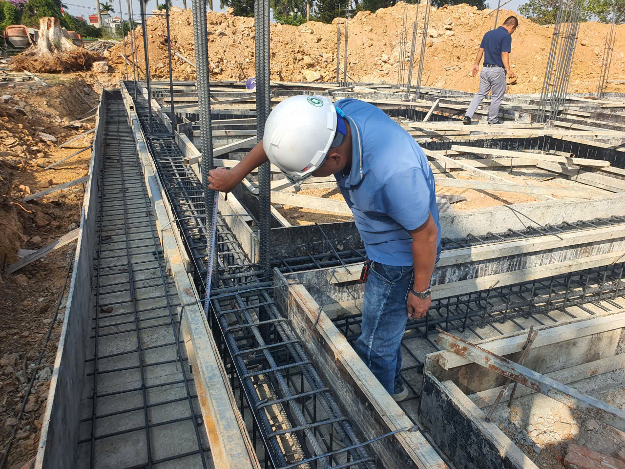 giám sát thi công móng nhà