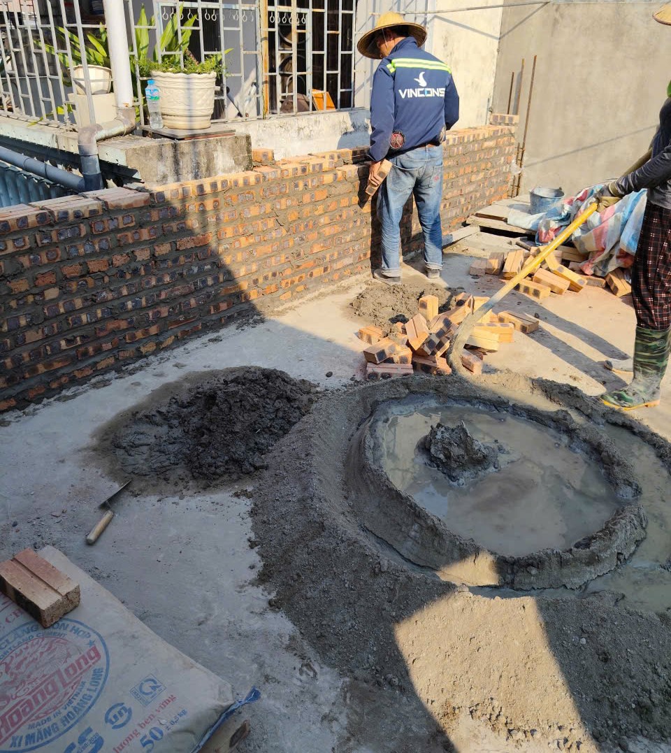 định mức vật liệu xây nhà